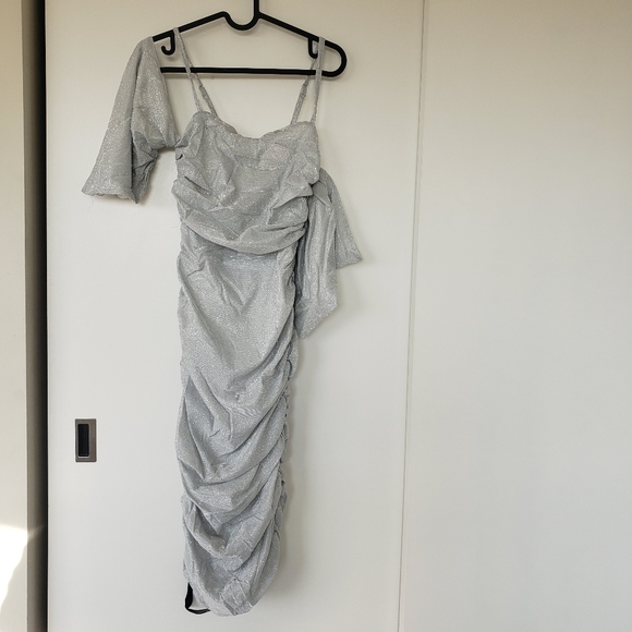 ASOS CLUB LONDON SPARKLE DRESS - Picture 7 of 9